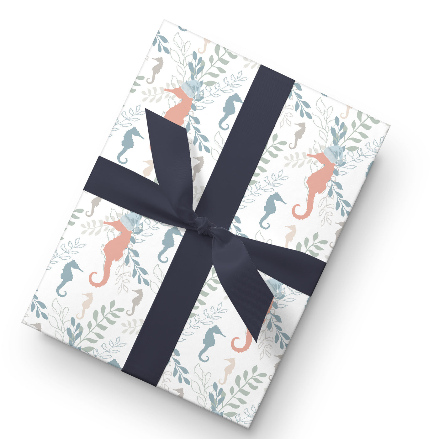 Coastal Christmas Wrapping Paper